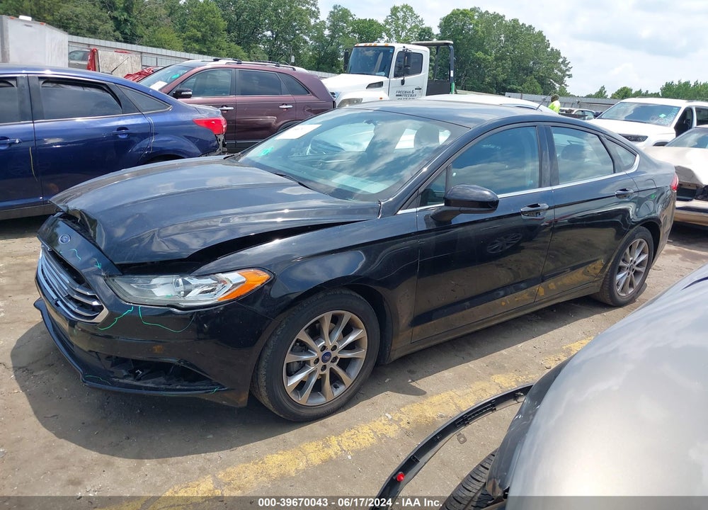 2017 FORD FUSION SE VIN: 3FA6P0HD6HR405066