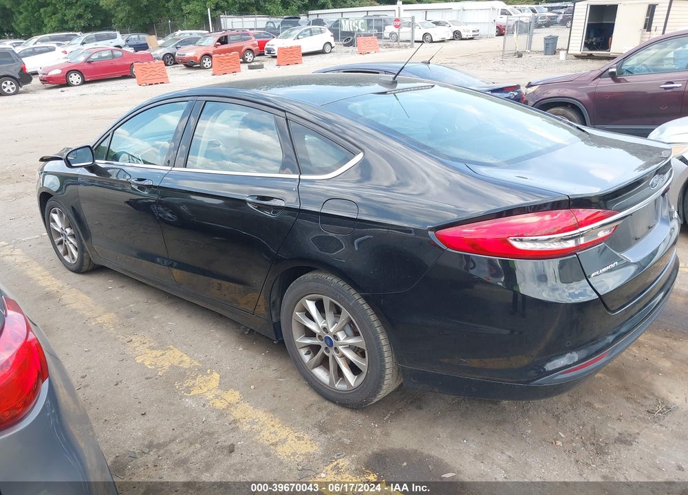 2017 FORD FUSION SE VIN: 3FA6P0HD6HR405066