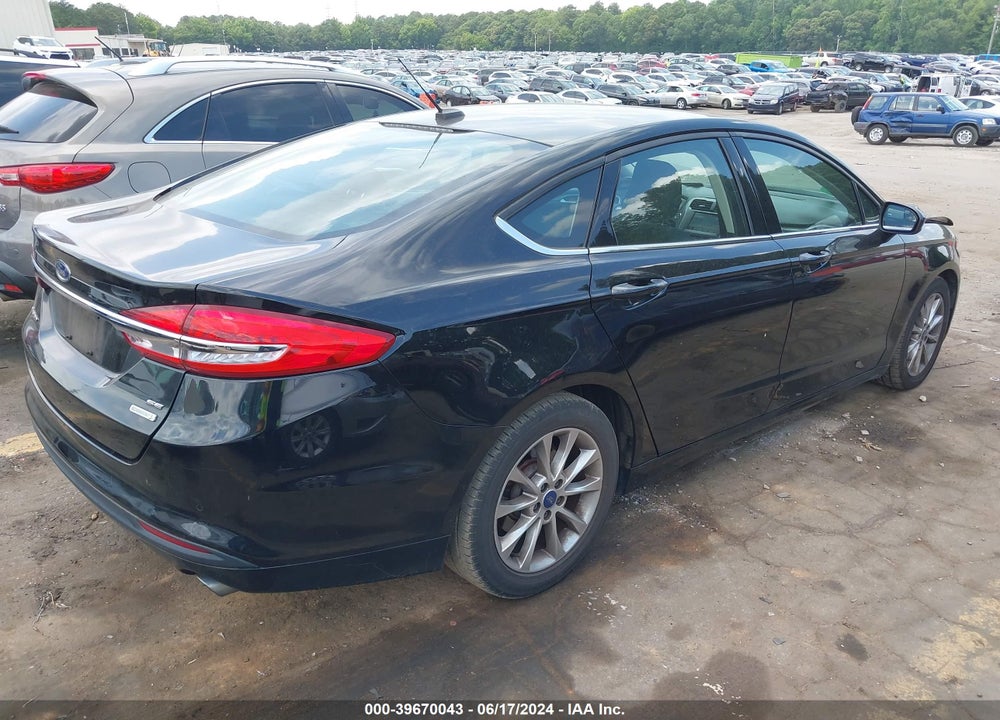 2017 FORD FUSION SE VIN: 3FA6P0HD6HR405066