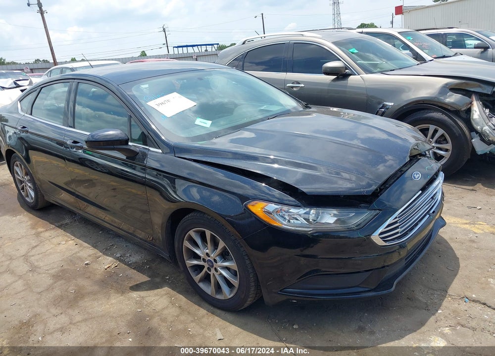 2017 FORD FUSION SE VIN: 3FA6P0HD6HR405066