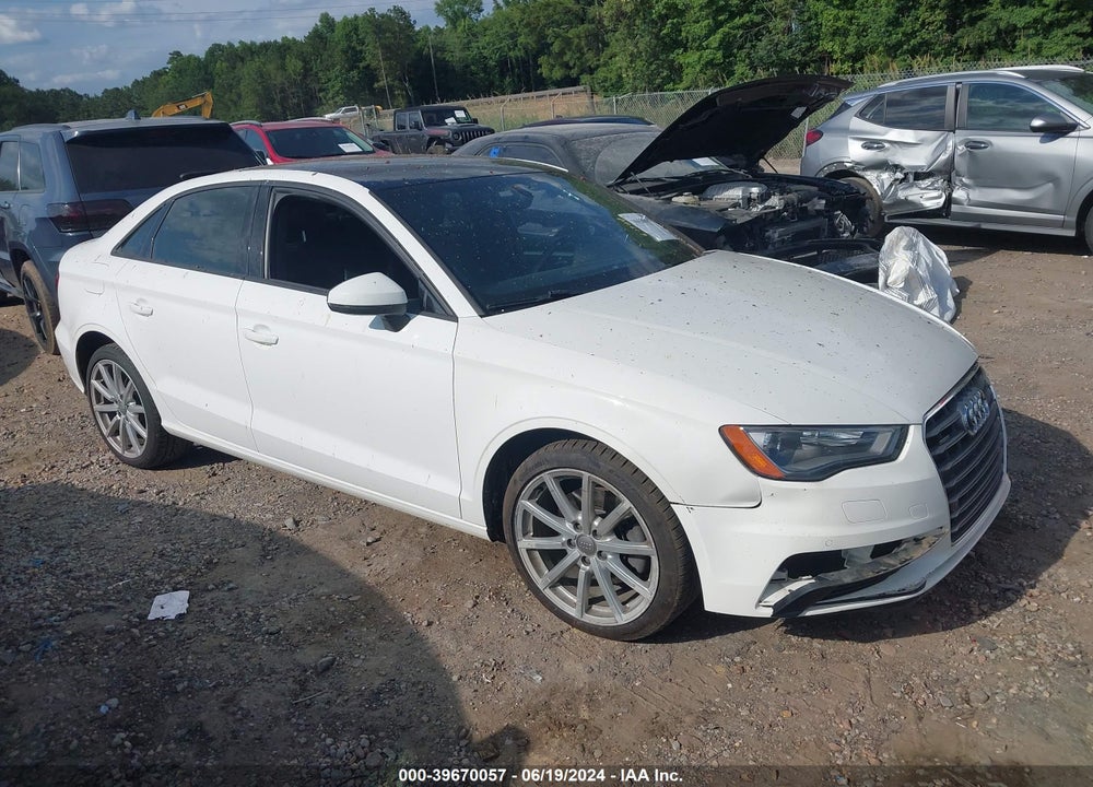 2016 AUDI A3 2.0T PREMIUM VIN: WAUB8GFF8G1050166