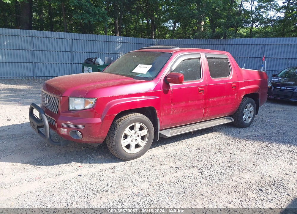 2006 HONDA RIDGELINE RTL VIN: 2HJYK16596H535964