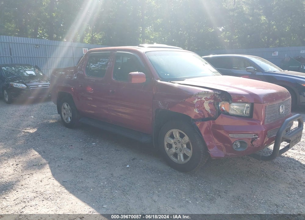 2006 HONDA RIDGELINE RTL VIN: 2HJYK16596H535964