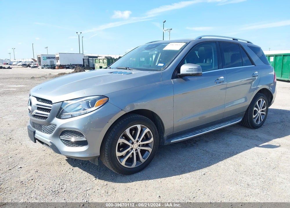 2016 MERCEDES-BENZ GLE 350 VIN: 4JGDA5JB1GA654419