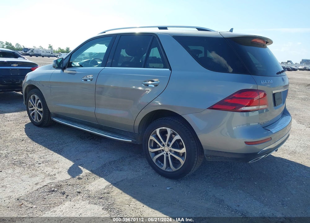 2016 MERCEDES-BENZ GLE 350 VIN: 4JGDA5JB1GA654419