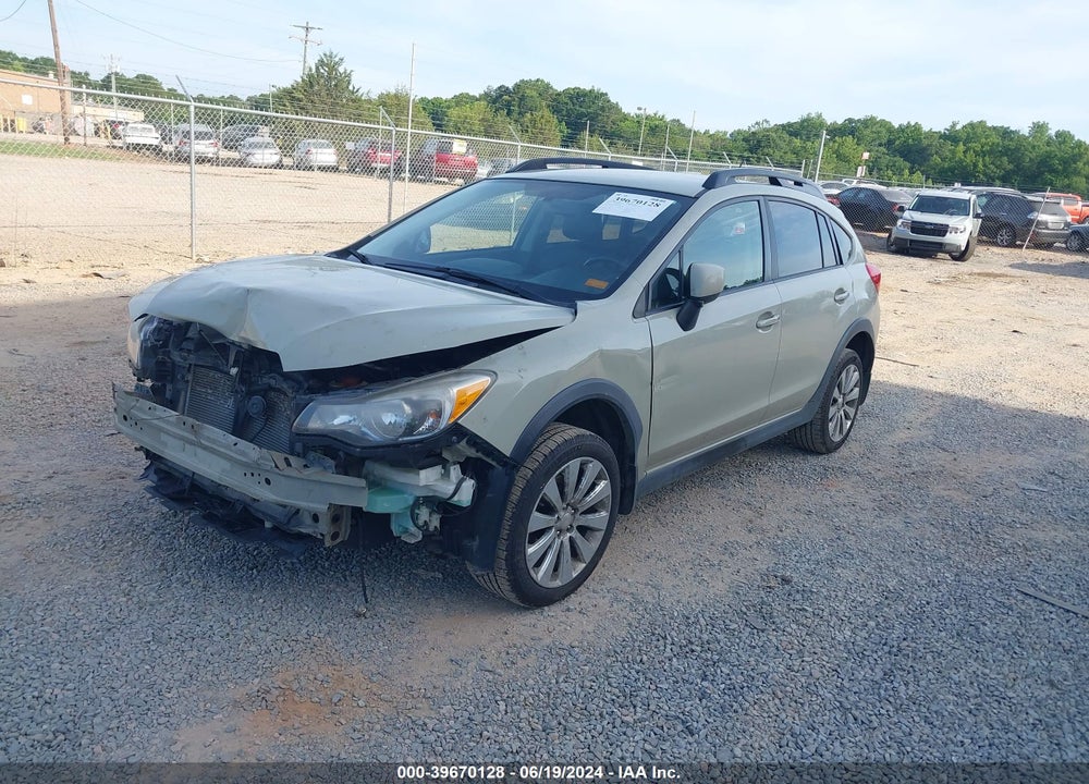 2013 SUBARU XV CROSSTREK 2.0I LIMITED VIN: JF2GPAGC8D2860840