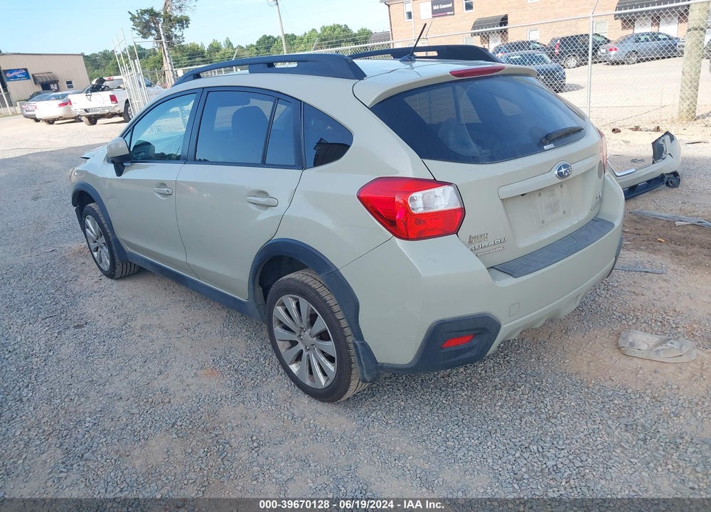 2013 SUBARU XV CROSSTREK 2.0I LIMITED VIN: JF2GPAGC8D2860840