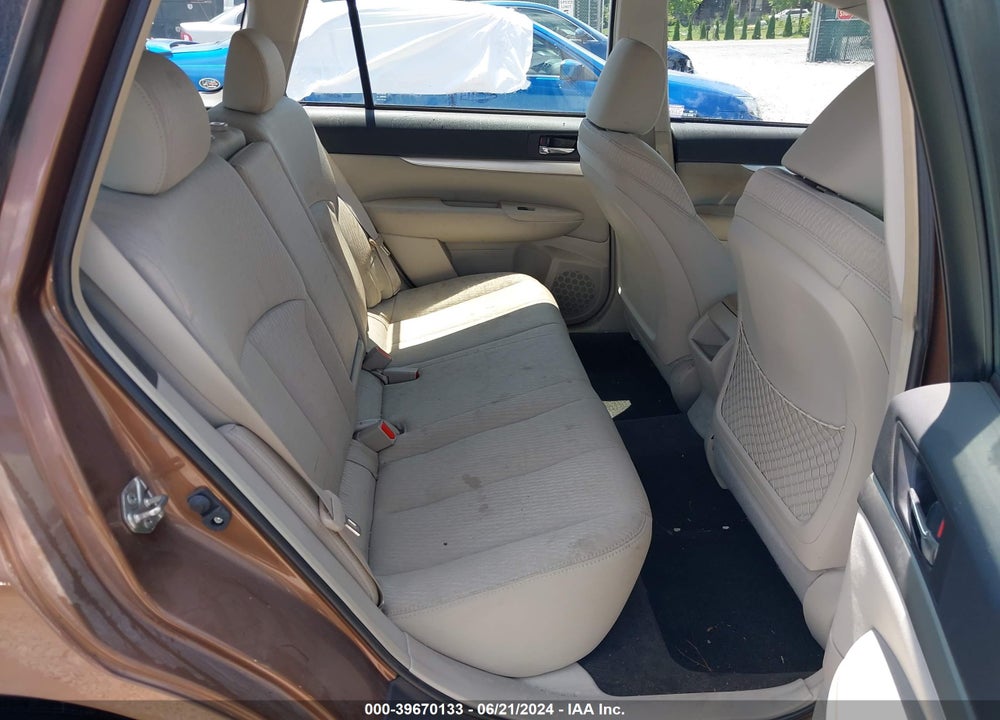 2012 SUBARU OUTBACK 2.5I VIN: 4S4BRCAC7C3261035