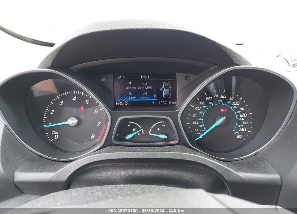 2013 FORD ESCAPE SEL VIN: 1FMCU9HX0DUA79865