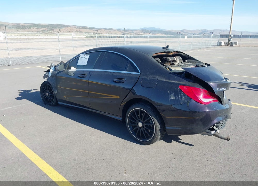2014 MERCEDES-BENZ CLA 250 4MATIC VIN: WDDSJ4GB3EN147742