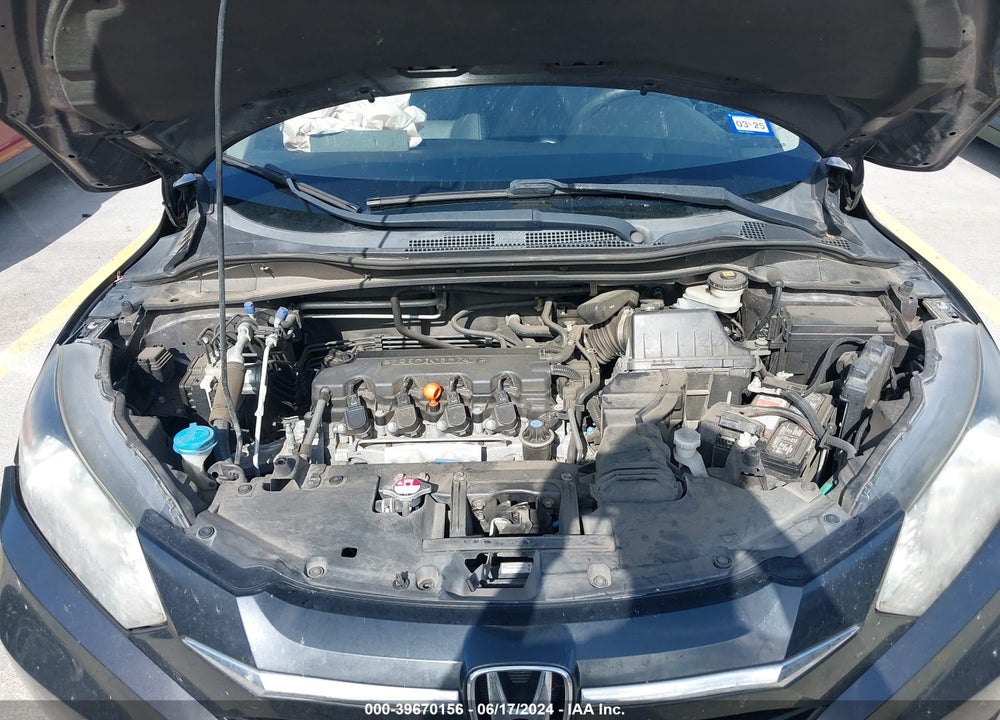 2017 HONDA HR-V EX-L VIN: 3CZRU5H78HM726198