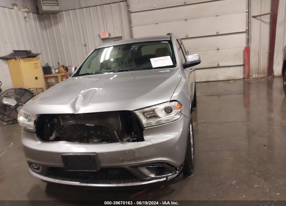 2015 DODGE DURANGO SXT VIN: 1C4RDJAG1FC837358