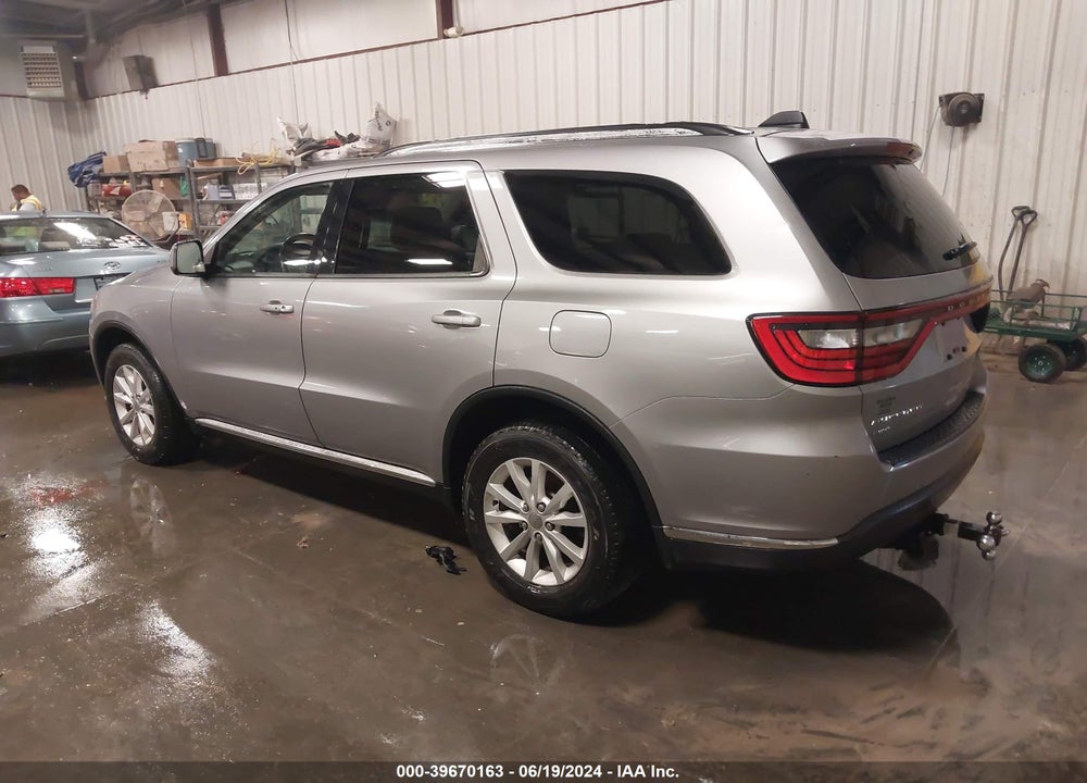 2015 DODGE DURANGO SXT VIN: 1C4RDJAG1FC837358