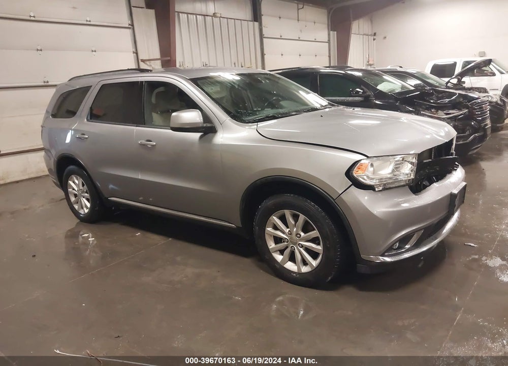 2015 DODGE DURANGO SXT VIN: 1C4RDJAG1FC837358