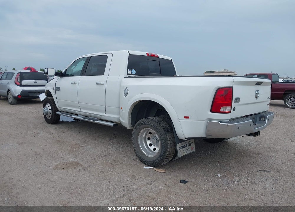 2012 RAM 3500 LAIE LONGHORN/LIMITED EDITION VIN: 3C63DRNL5CG223229