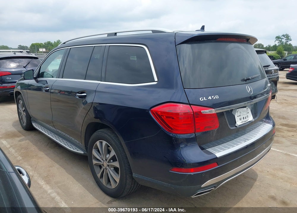 2014 MERCEDES-BENZ GL 450 VIN: 4JGDF7CE5EA337065