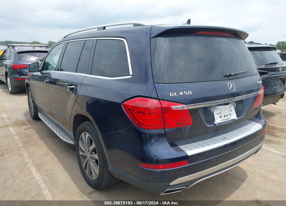 2014 MERCEDES-BENZ GL 450 VIN: 4JGDF7CE5EA337065