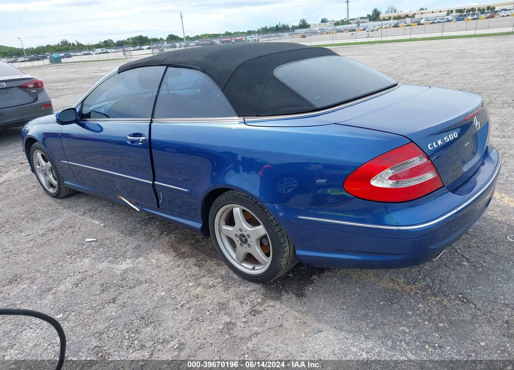 2004 MERCEDES-BENZ CLK 500 VIN: WDBTK75G04T019883