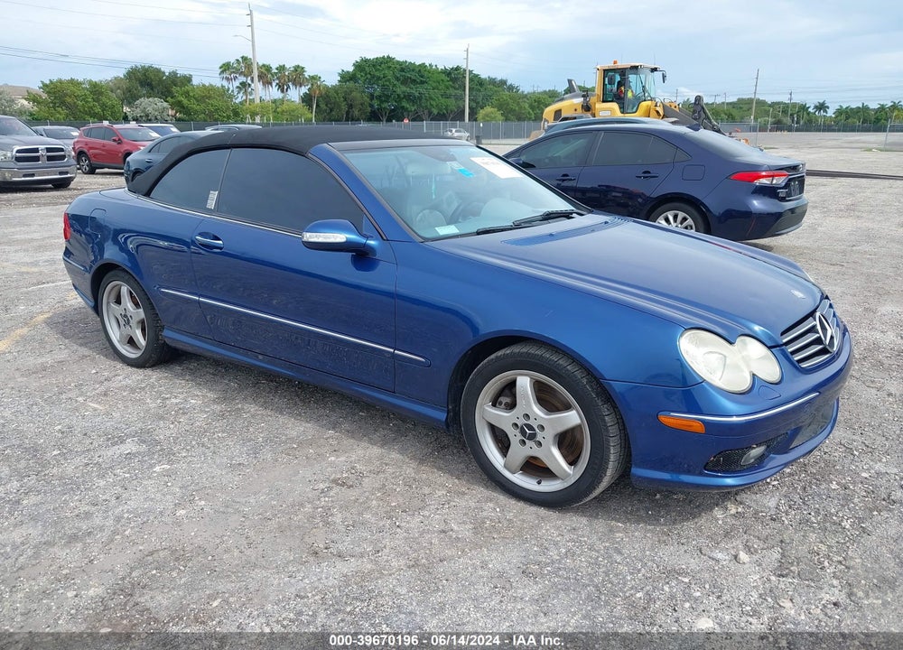2004 MERCEDES-BENZ CLK 500 VIN: WDBTK75G04T019883