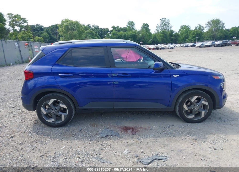 2021 HYUNDAI VENUE SEL VIN: KMHRC8A38MU105031