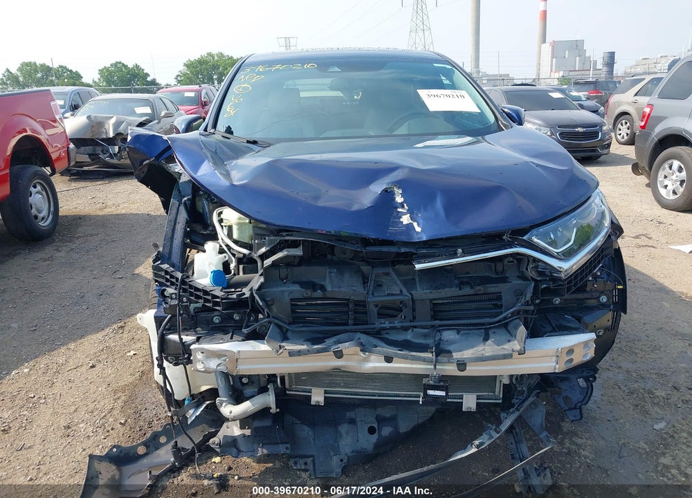 2019 HONDA CR-V EX-L VIN: 2HKRW2H86KH652011