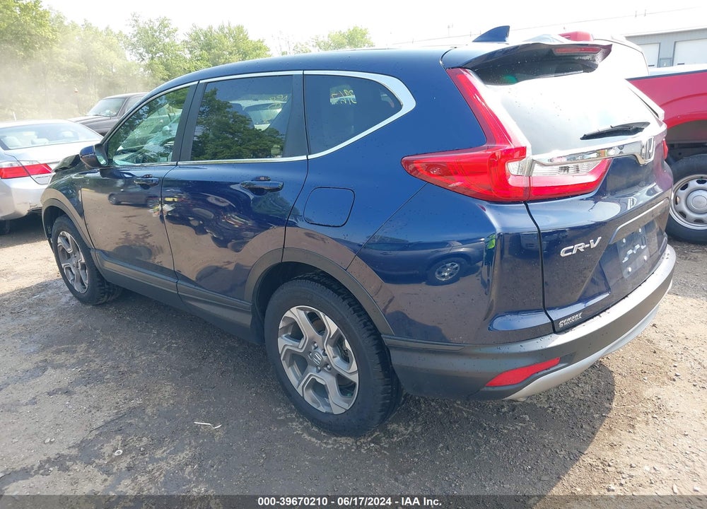 2019 HONDA CR-V EX-L VIN: 2HKRW2H86KH652011
