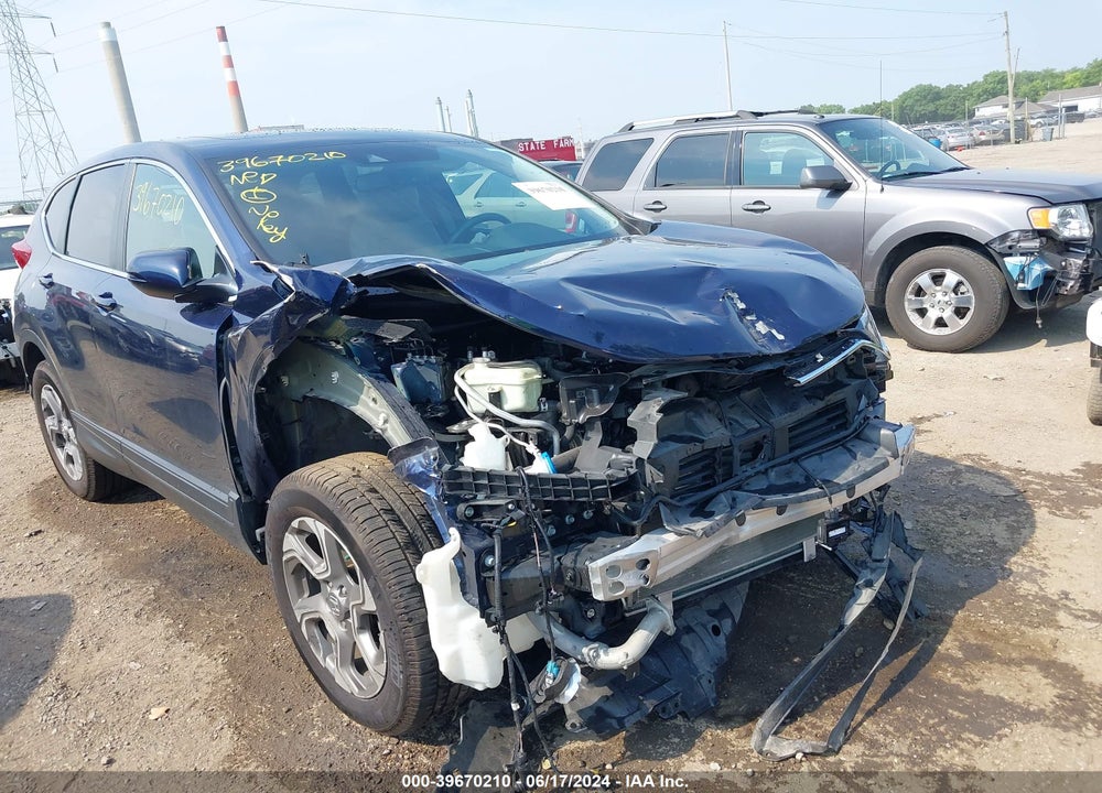2019 HONDA CR-V EX-L VIN: 2HKRW2H86KH652011