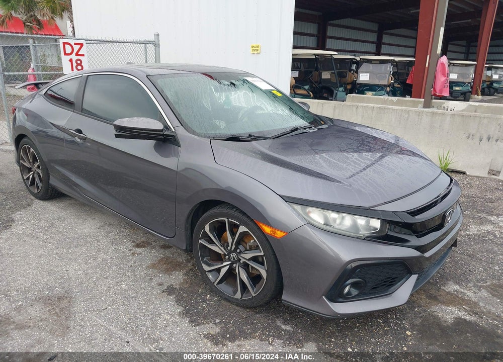 2018 HONDA CIVIC SI VIN: 2HGFC3A58JH756638