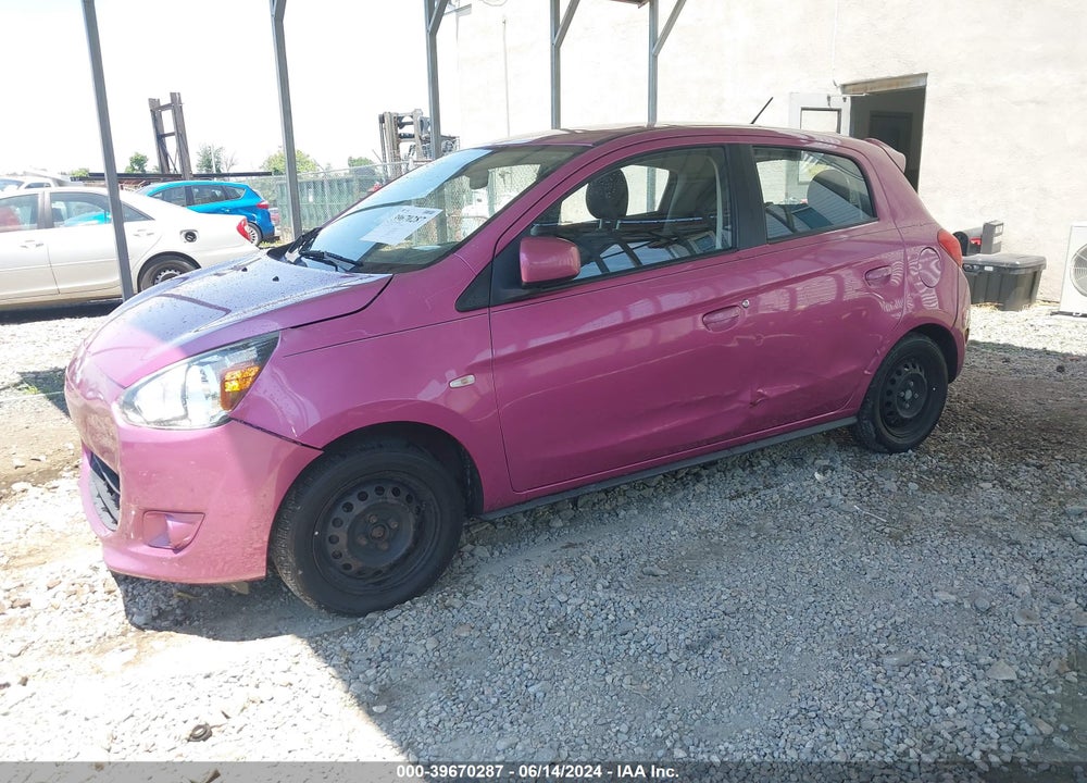2015 MITSUBISHI MIRAGE DE VIN: ML32A3HJ4FH006773