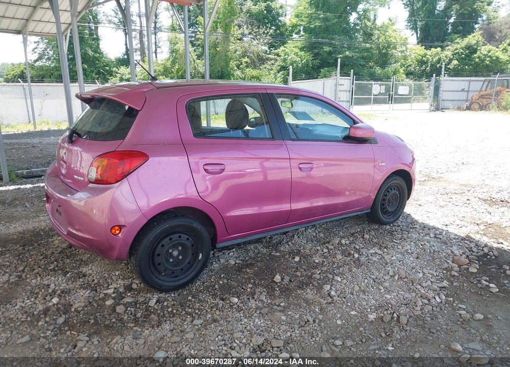 2015 MITSUBISHI MIRAGE DE VIN: ML32A3HJ4FH006773