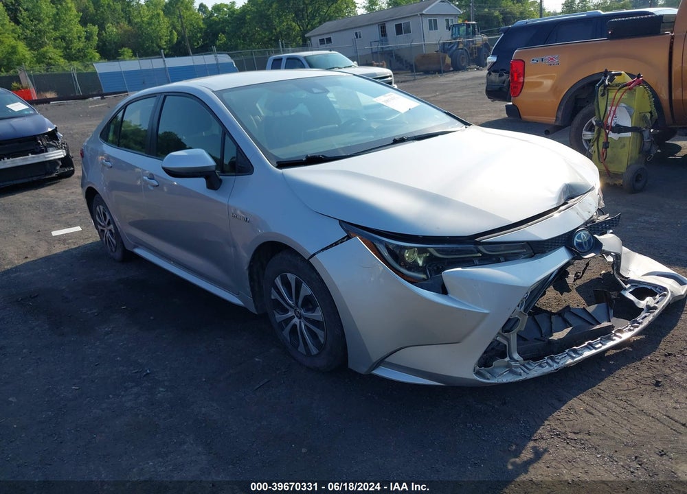 2021 TOYOTA COROLLA HYBRID LE VIN: JTDEAMDE9MJ030078