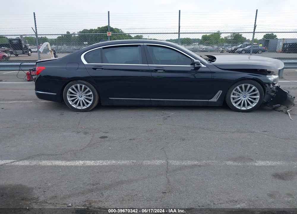 2017 BMW 740I VIN: WBA7E2C54HG739178
