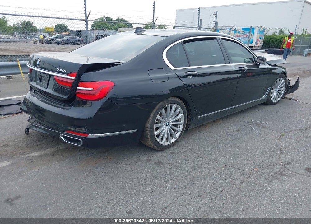 2017 BMW 740I VIN: WBA7E2C54HG739178