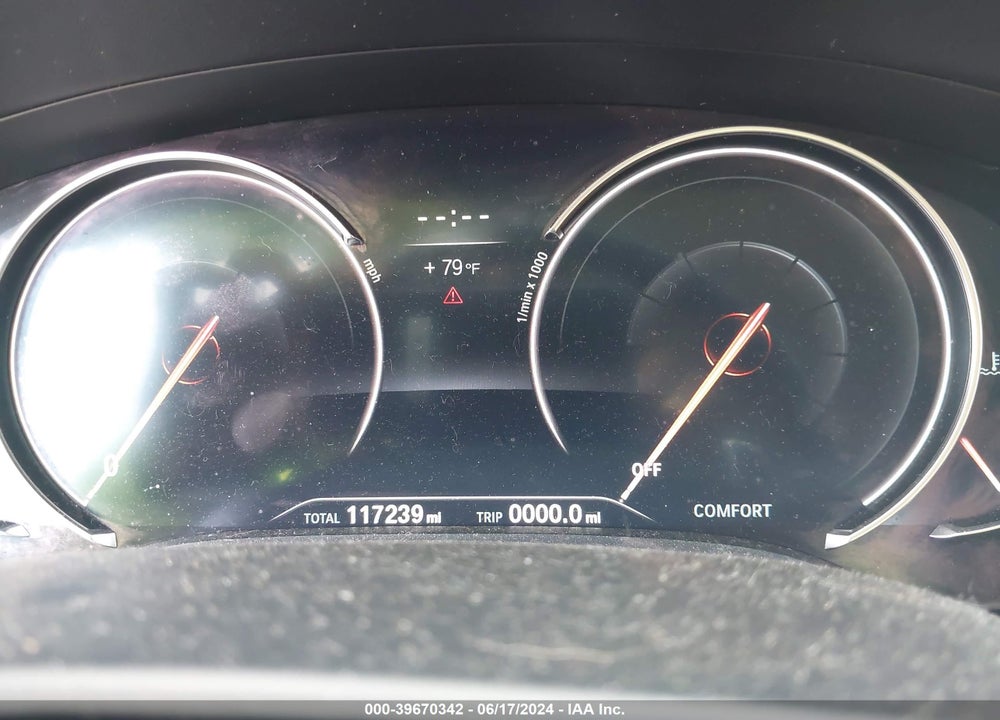 2017 BMW 740I VIN: WBA7E2C54HG739178