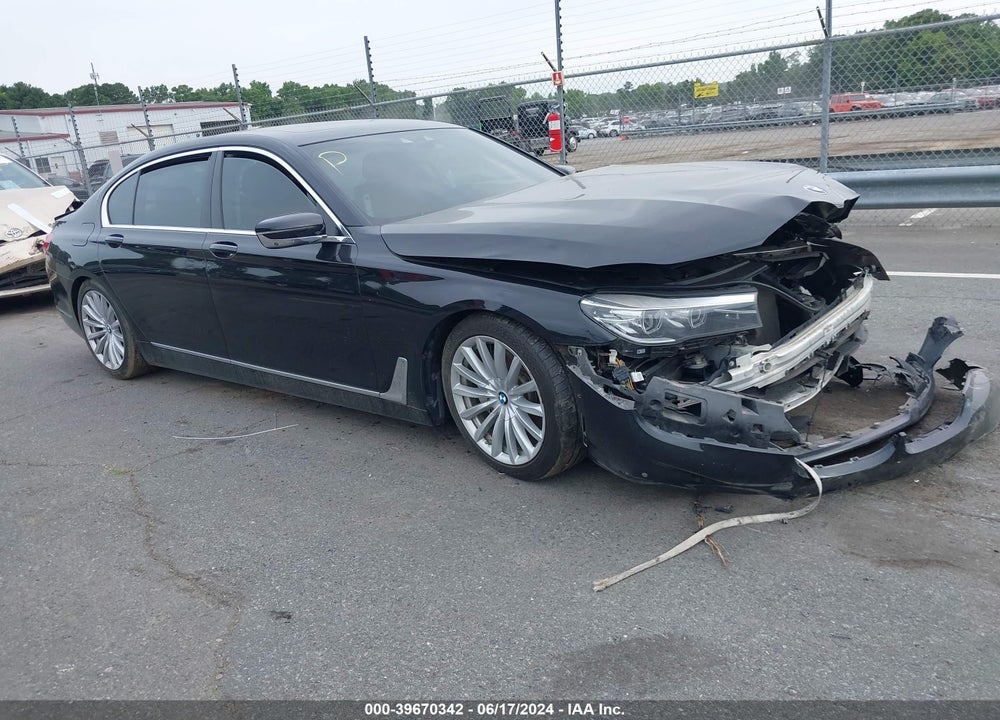 2017 BMW 740I VIN: WBA7E2C54HG739178