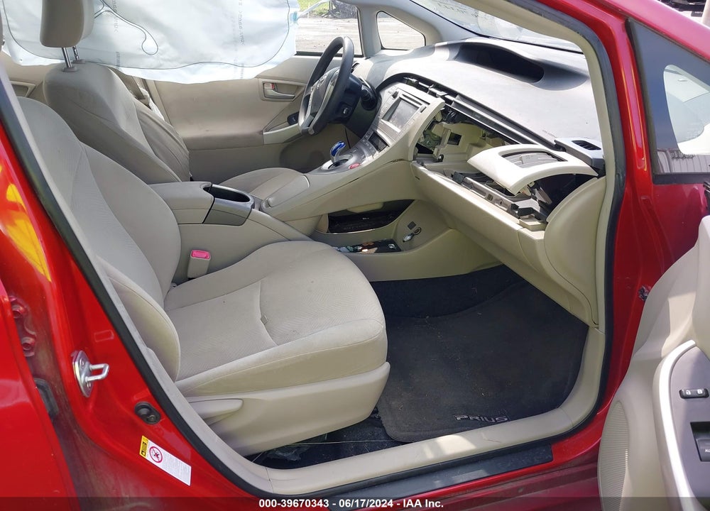 2013 TOYOTA PRIUS THREE VIN: JTDKN3DUXD1714419