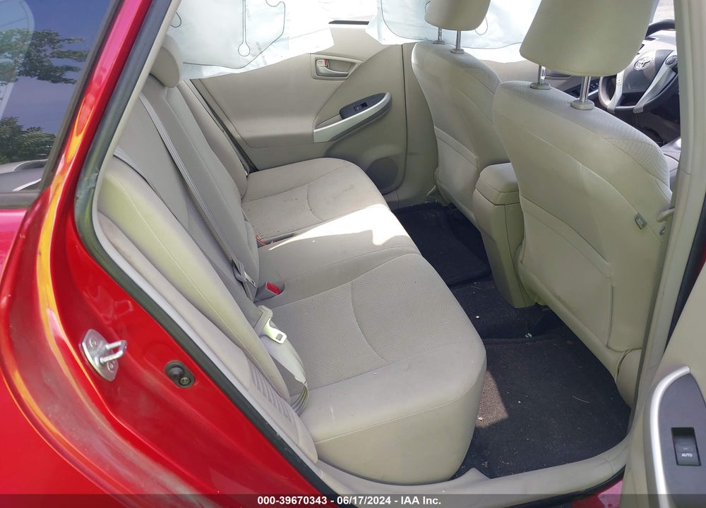 2013 TOYOTA PRIUS THREE VIN: JTDKN3DUXD1714419