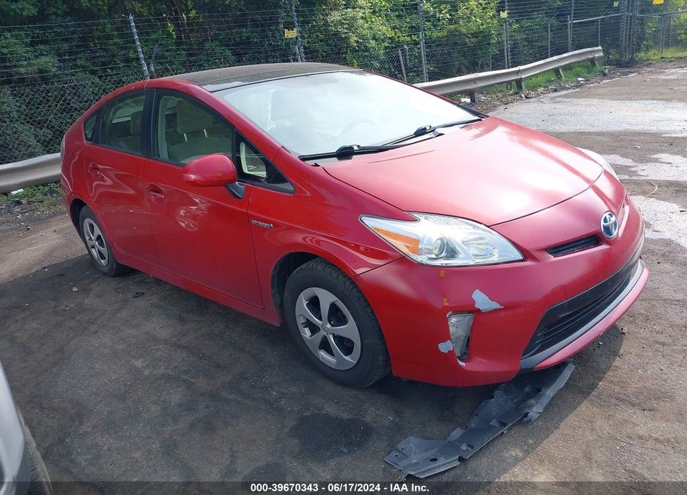 2013 TOYOTA PRIUS THREE VIN: JTDKN3DUXD1714419