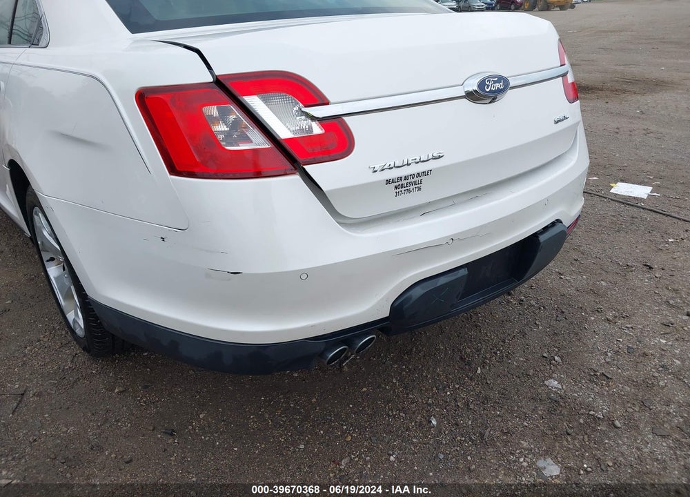 2012 FORD TAURUS SEL VIN: 1FAHP2EW0CG134287