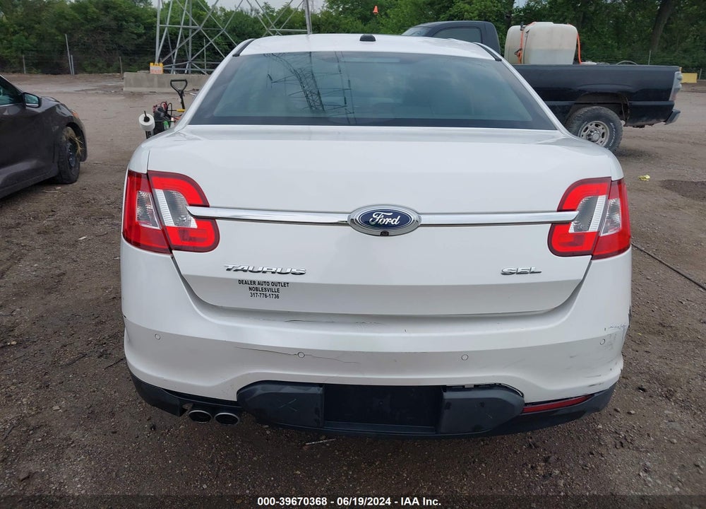 2012 FORD TAURUS SEL VIN: 1FAHP2EW0CG134287