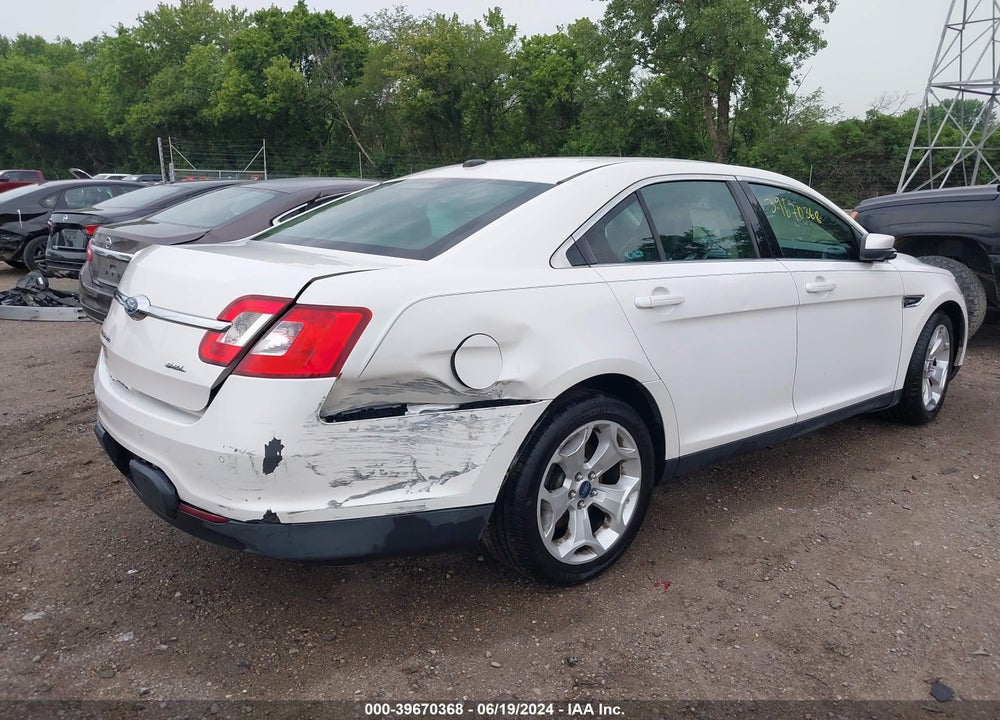 2012 FORD TAURUS SEL VIN: 1FAHP2EW0CG134287