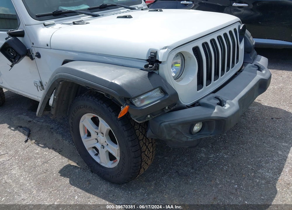 2020 JEEP WRANGLER UNLIMITED SPORT S 4X4 VIN: 1C4HJXDG9LW298016