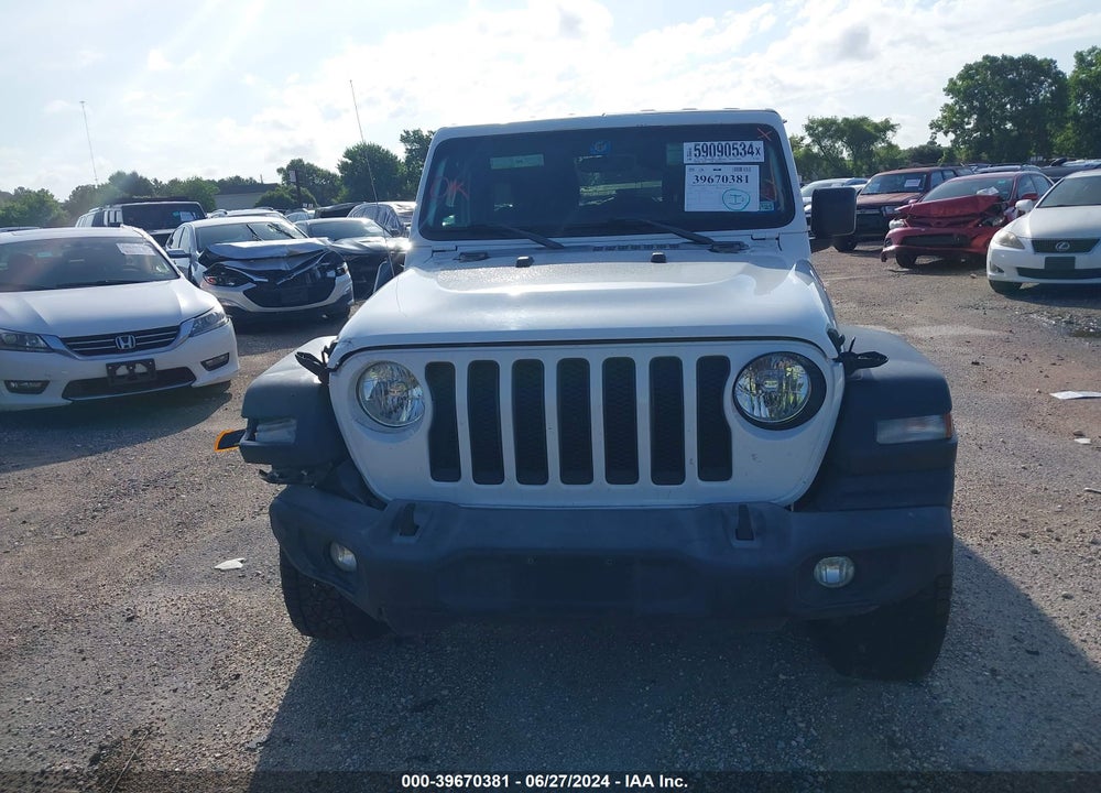 2020 JEEP WRANGLER UNLIMITED SPORT S 4X4 VIN: 1C4HJXDG9LW298016