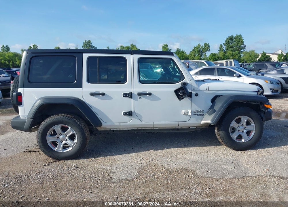 2020 JEEP WRANGLER UNLIMITED SPORT S 4X4 VIN: 1C4HJXDG9LW298016