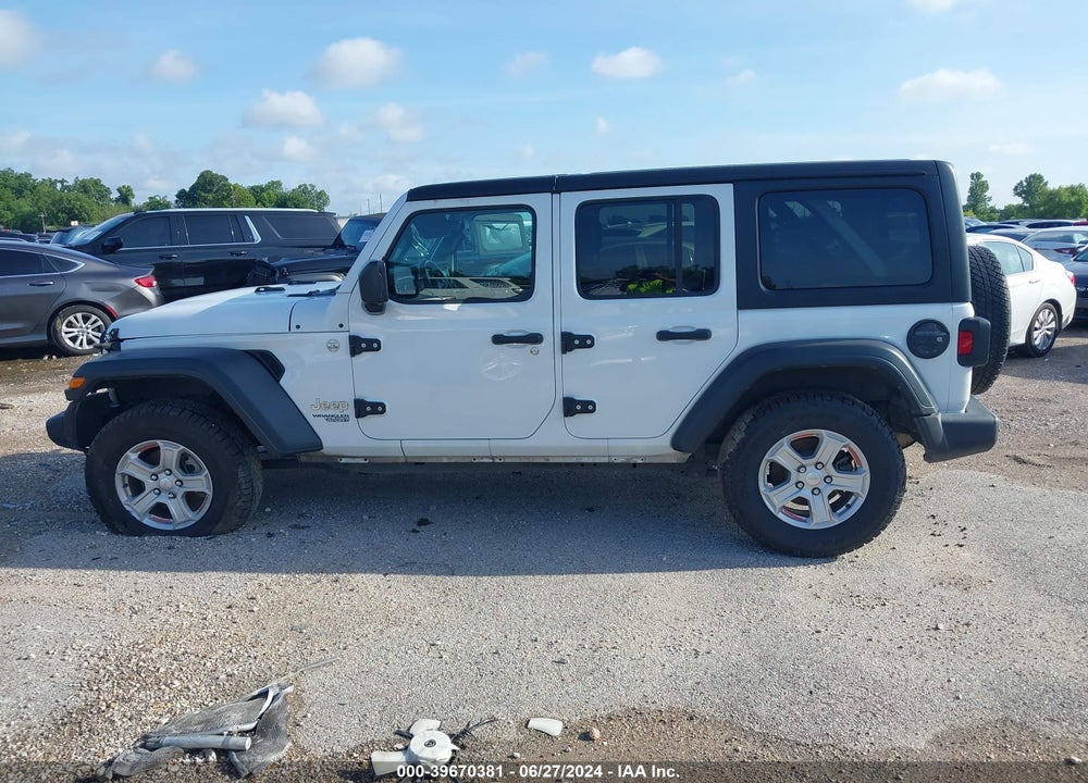 2020 JEEP WRANGLER UNLIMITED SPORT S 4X4 VIN: 1C4HJXDG9LW298016