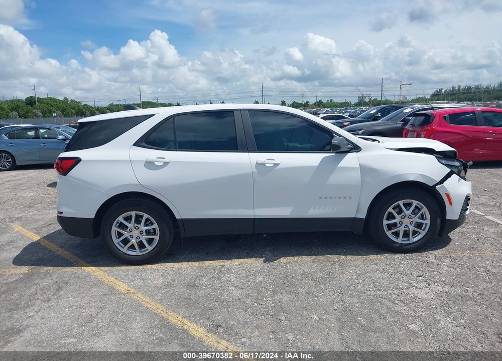 2023 CHEVROLET EQUINOX FWD LS VIN: 3GNAXHEG3PL162696