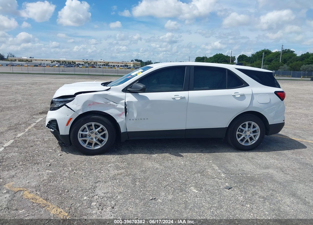 2023 CHEVROLET EQUINOX FWD LS VIN: 3GNAXHEG3PL162696