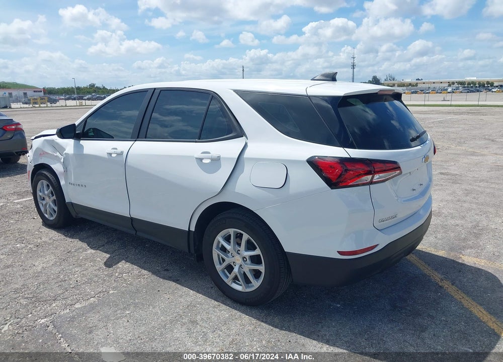 2023 CHEVROLET EQUINOX FWD LS VIN: 3GNAXHEG3PL162696