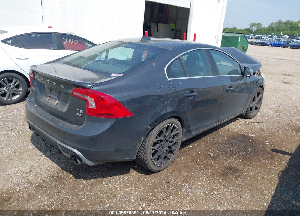 2012 VOLVO S60 T6/T6 R-DESIGN VIN: YV1902FH6C2103720
