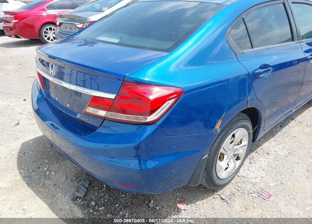 2014 HONDA CIVIC LX VIN: 19XFB2F58EE059699